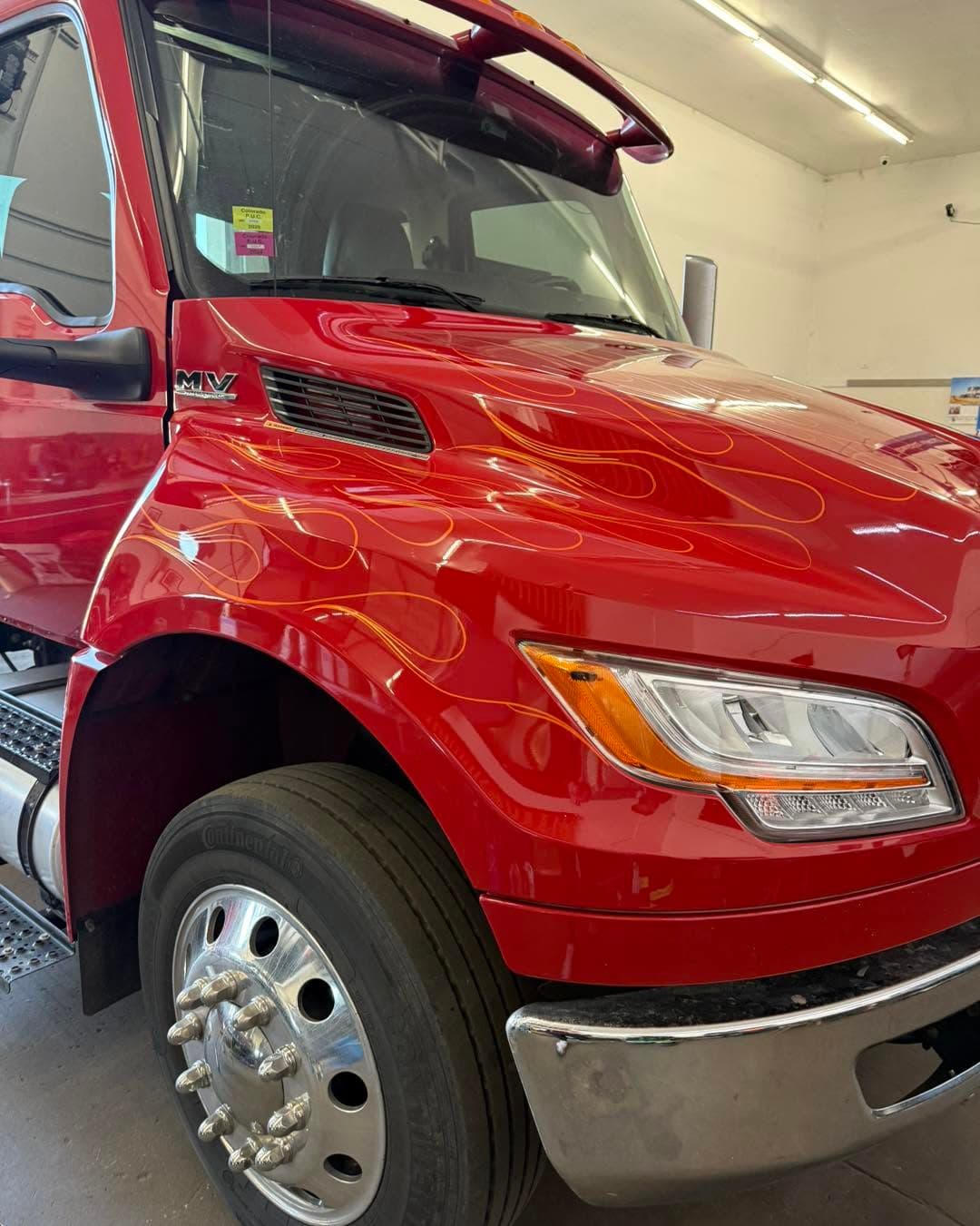 Custom-built tow truck — ready to roll